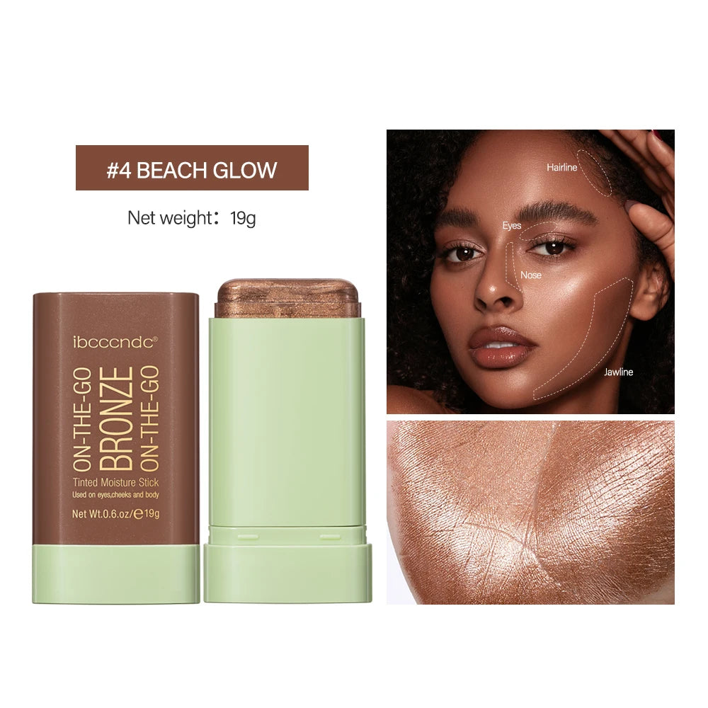Make Up Functional Blush Stick Easy Color Rouge Blusher Cream Waterproof High Color Rendering Brightening Skin Tone Hot