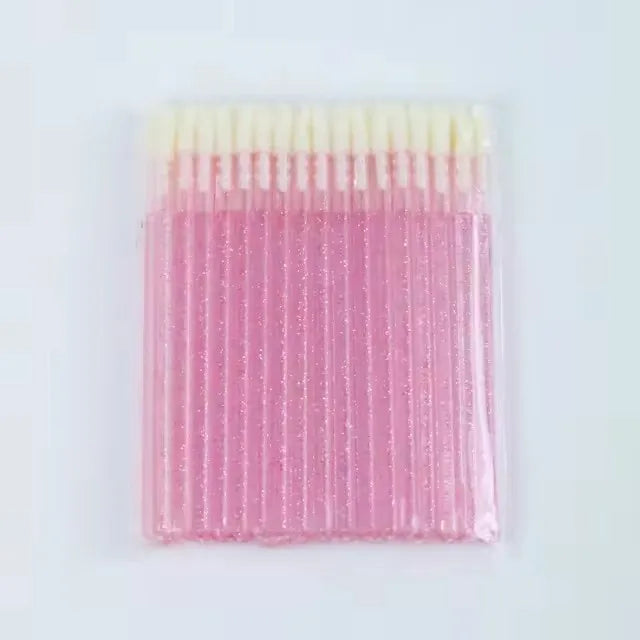 500PCS Disposable Lip Wands Lip Brush Applicators - For Lipstick Gloss - Professional Makeup Tools Wholesale Kit  makeup brushes