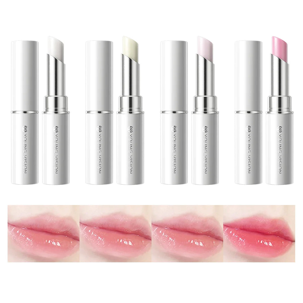 Goody Bunny Lip Balm Color Changing Moisturizing Repairing Lipstick Waterproof Anti-Dry Cracked Warm Change Lipstick