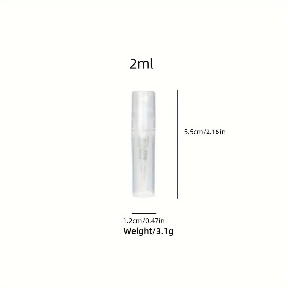10pcs 4 Accessories 2/3/5ml Leakproof Travel Perfume Atomizer with 10 Spray Bottles, 2 Funnels, 2 Droppers Refillable