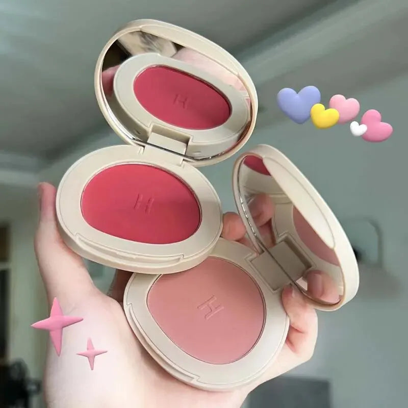 HERORANGEHR526 Monochromatic Blush Is Waterproof, Sweat-proof, Colorfast, and Durable. Six Colors Are Available.