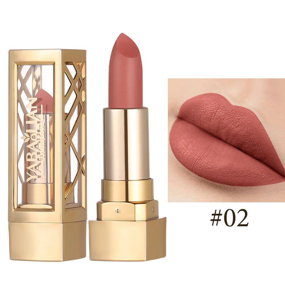 Non Stick Cup Cream Lipstick, Long Lasting Lip Gloss, Matte Lip Gloss, Waterproof And Easy To Apply Makeup
