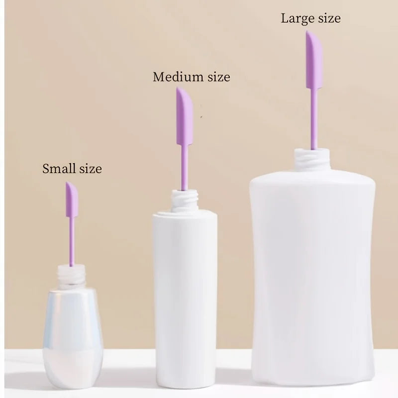 3Pcs Silicone Empty Bottle Scraper With Black Scraper, Foundation Scraper, Tiny Lotion Jar Scraper to Get Last of Makup