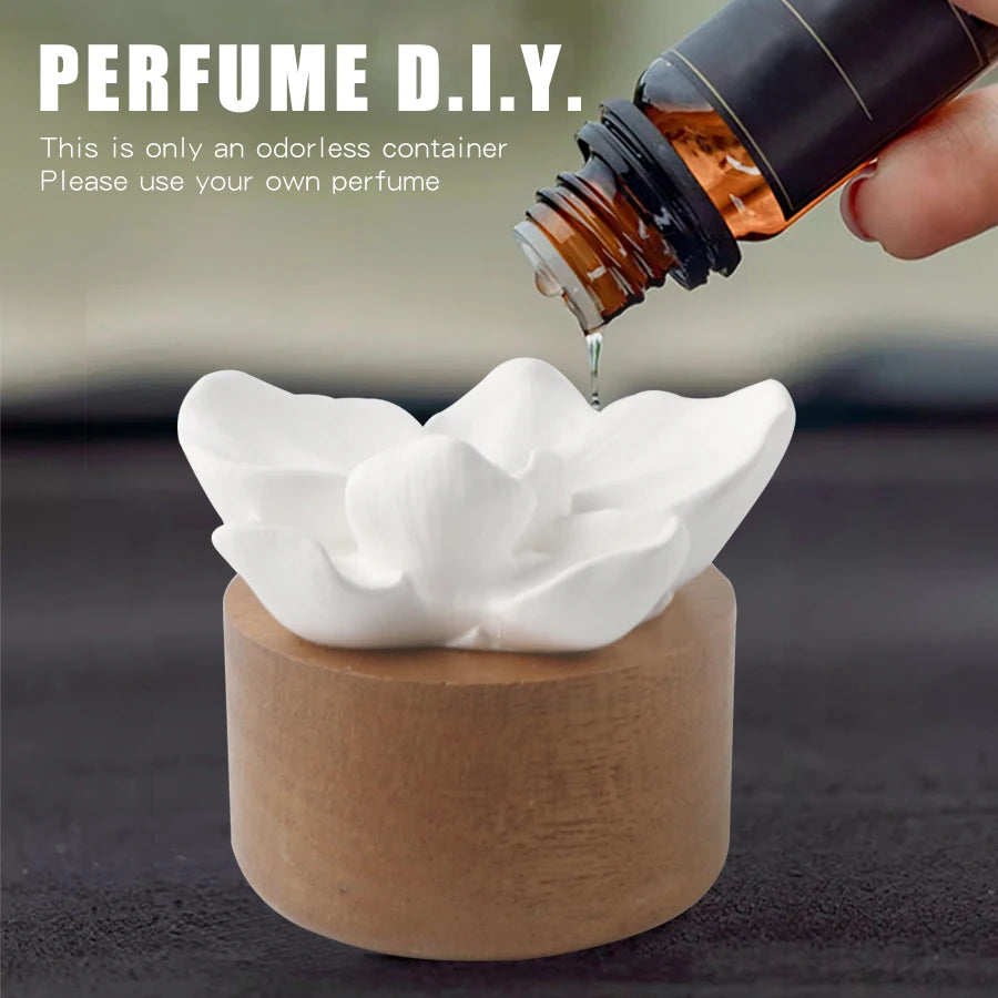 1PC flower aroma diffuser No perfume DIY fragrance decoration desktop living room bedroom car home accessories aromatherapy item