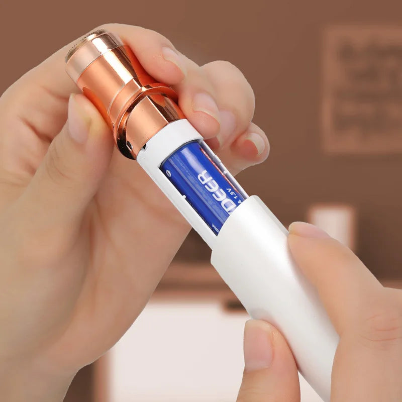 Portable Lipstick Shaped Electric Hair Remover For Women Painless And Effective Facial Hair Removal Home Razor Shaver Tool