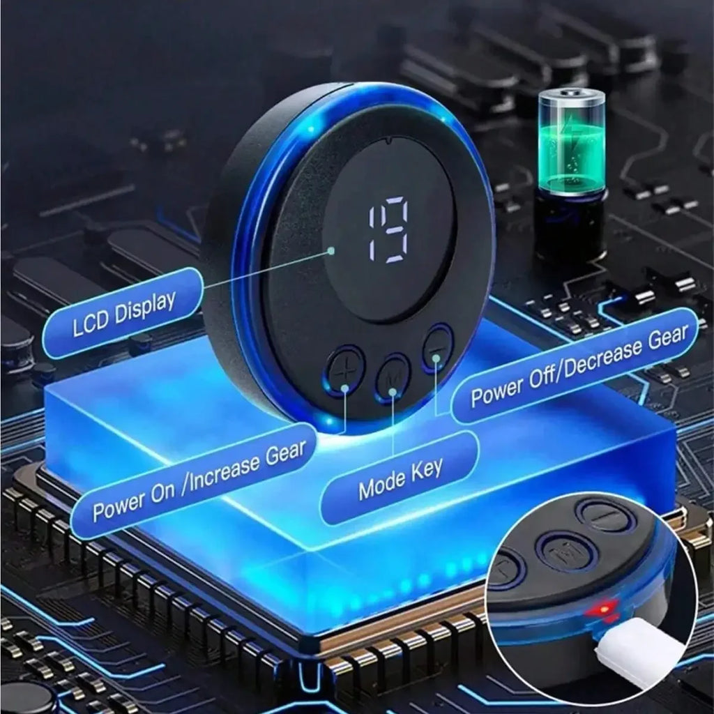 2026 1PC Abs Stimulator, Muscle Toner, Portable Muscle Trainer, Intelligent Wireless Fitness Apparatus Rechargeable
