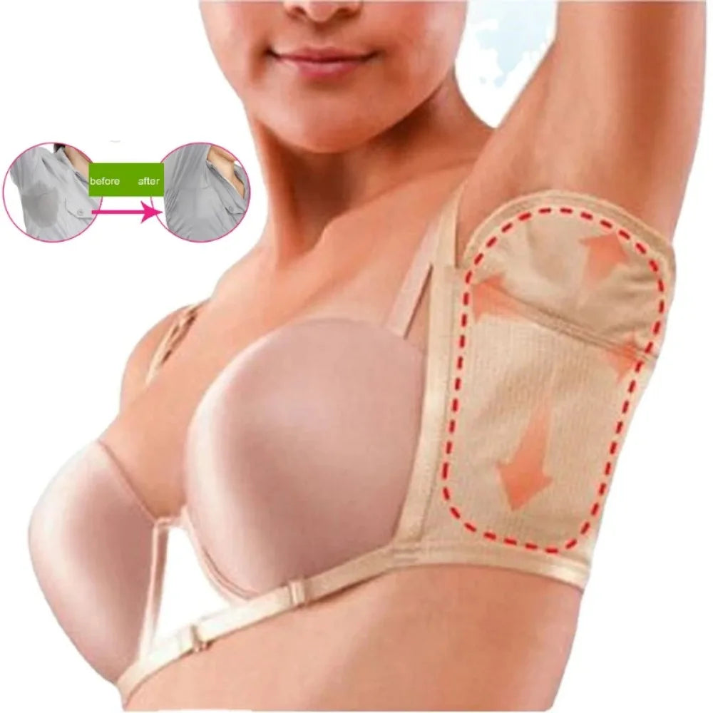 1PCS Washable Deodorants Armpit Care Pads Summer Sweat Perspiration Pads Reusable Shield Underarm Guards Pad For Skin Care Tools