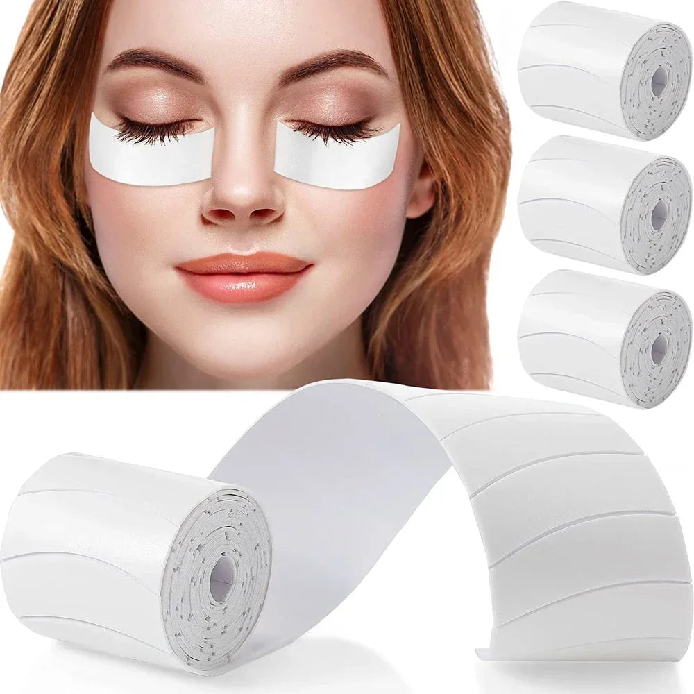 Under Eye Pads Stickers Lash Extension Supplies 110PCS/roll Foam Eye Pads Eye Tapes for Grafting Lashes Eyelash Patches