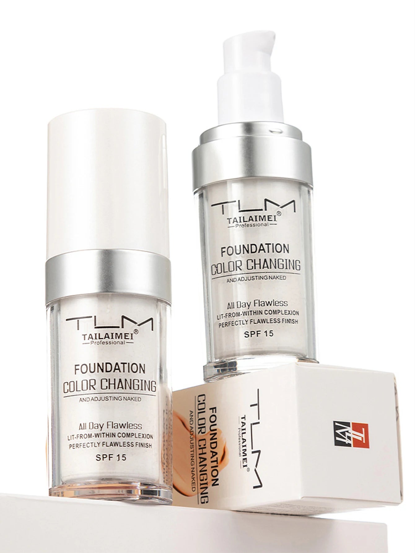30ml Foundation Magic Color Changing Foundation Liquid Soft Matte Long Lasting Hydrating Makeup Base Maquiagem Korea Makeup
