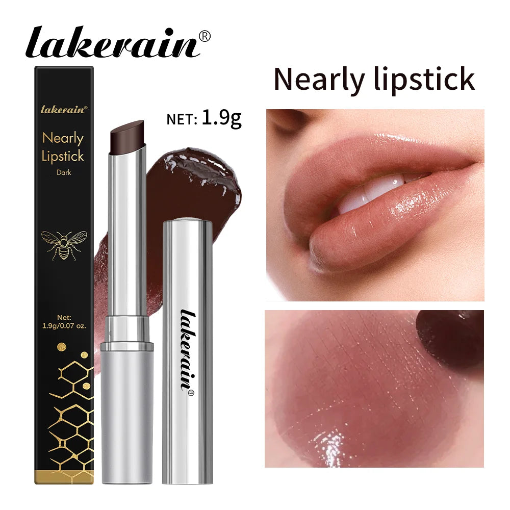 Lakerain Colorless Nearly Lip Balm Lipstick Long Lasting Hygienic Moisturizing Lips Plumper Nourish Makeup Lip Care Cosmetics