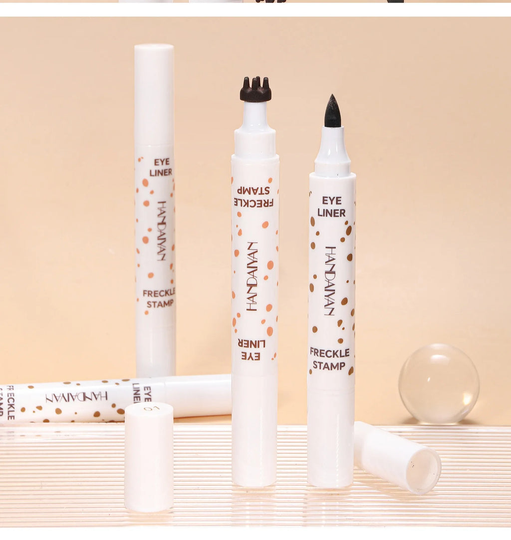 1PC Face Fake Freckles Pen Natural Waterproof Lifelike Fake Freckles Pen for Long Lasting Look Dot Spot Pen Makep Tool Cosmetic