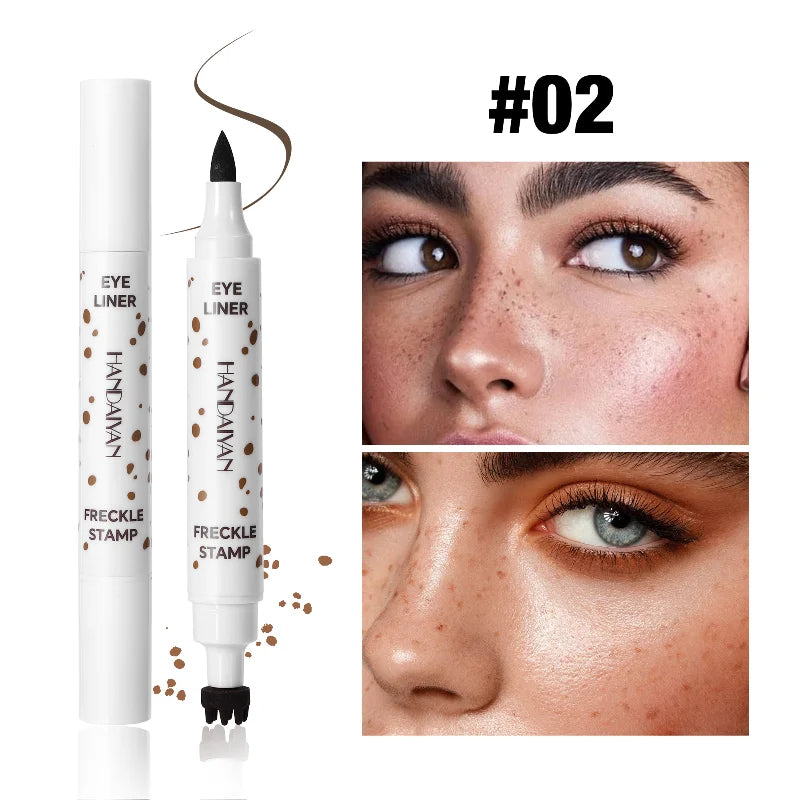 1PC Face Fake Freckles Pen Natural Waterproof Lifelike Fake Freckles Pen for Long Lasting Look Dot Spot Pen Makep Tool Cosmetic
