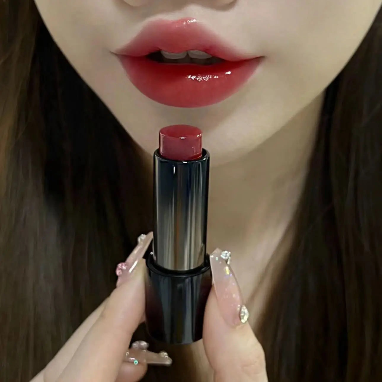 Mirror Lips Plumping Moisturizing Lipstick Natural Lasting Nourish Water Gloss Lip Gloss Lipstick Stick Korean Make Up Cosmetics