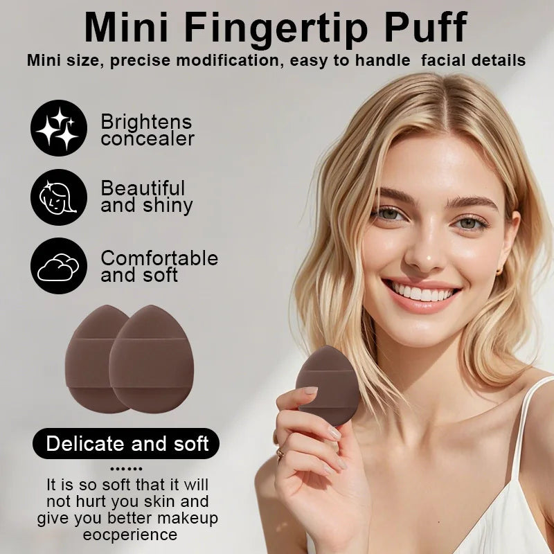 16Pcs Professional Makeup Brush Set Eye Shadow Contouring Foundation Highlight Setting Powder Blending Makeup Sponge Powder Puff