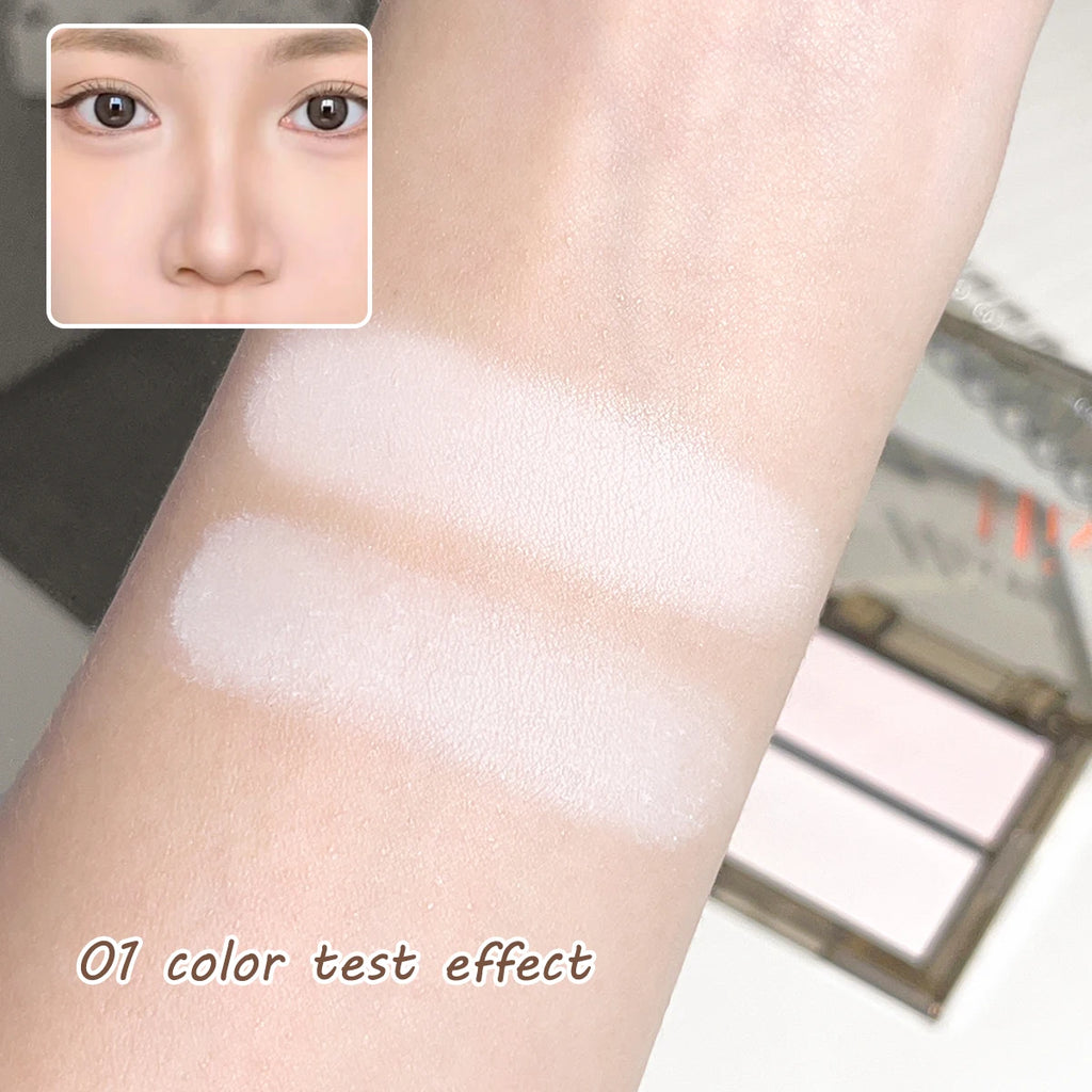 Repair plate High-light repair plate Integrated plate Matte pearl light brightening natural three-dimensional shadow plate
