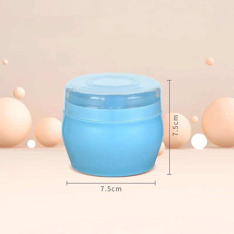 High Quality Powder Puff Set with Case, Sponge Puff for Face & Body Loose Powder