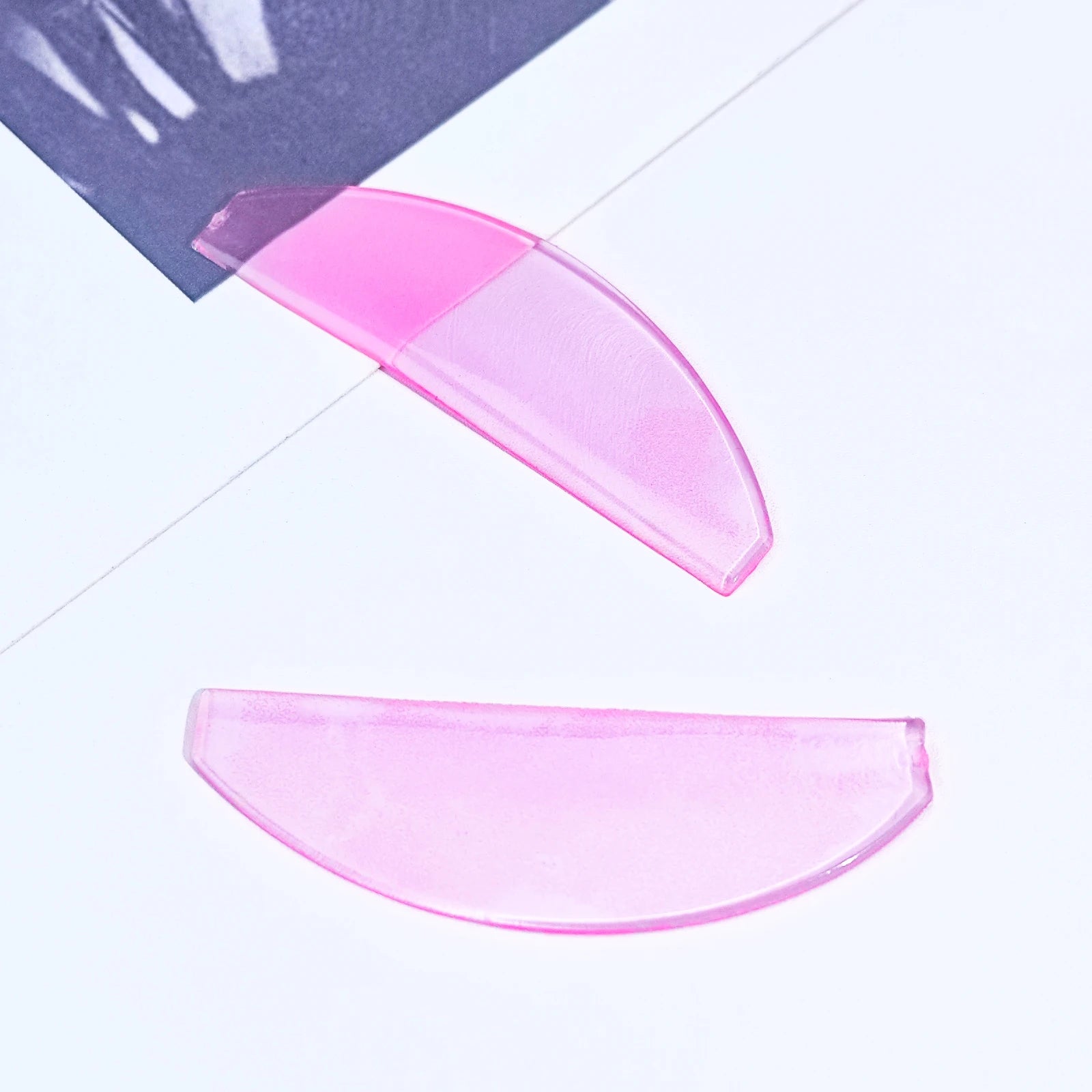PERMANIA 2PC Silicone Lash Perm Pads Softening Lifting Lashes Rod Shield Self-Adhesive 3D Eyelash Curler Accessories Makeup Tool