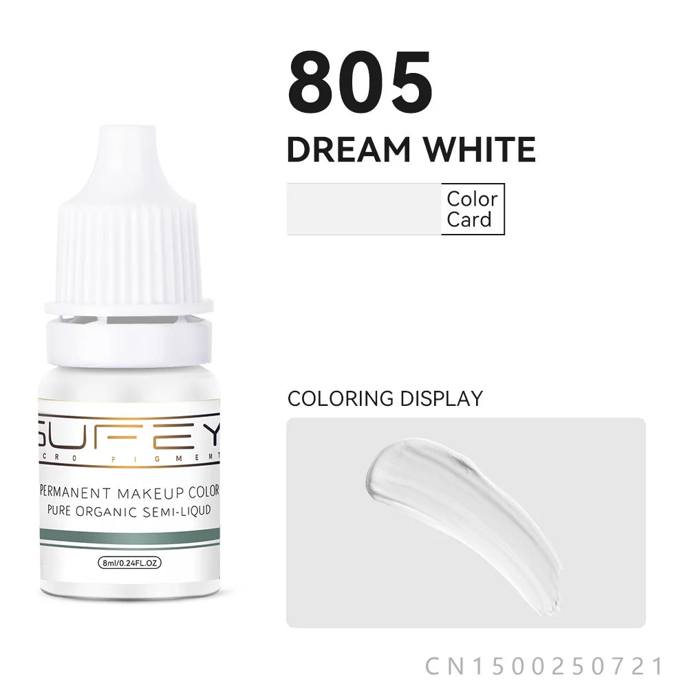 33 Colors Permanent Makeup Pigment Lip Tattoo Inks Vegan Eyebrows Microblading Pigments 8ml Body Art Ink for PMU Artists