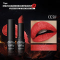 7Colors Glitter Lipstick Waterproof Long Lasting Diamond Pearlescent Metallic Lipstick Black Lipgloss Women Lips Makeup Cosmetic