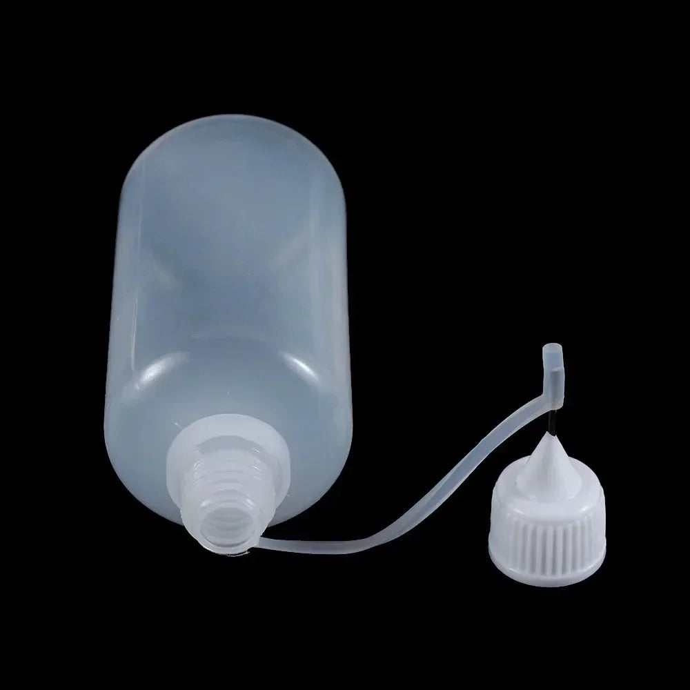 5pcs/set 5/10/20/30/50/100ML Needle Tip Glue Applicator Bottle for Paper Quilling DIY Scrapbooking Paper Craft Tool