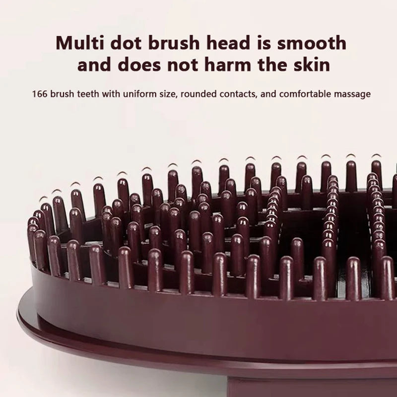 1x Meridian Slimming Brush Dredging Meridian Massage Five Elements Body Beauty Leg Universal Silicone Scraping Tool Health Care