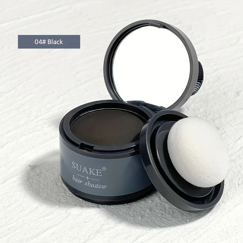 1pc Hair Line Powder Black Brown Root Cover Up Natural Instant Waterproof Hairline Shadow Powder Hair Concealer Coverage 4colors