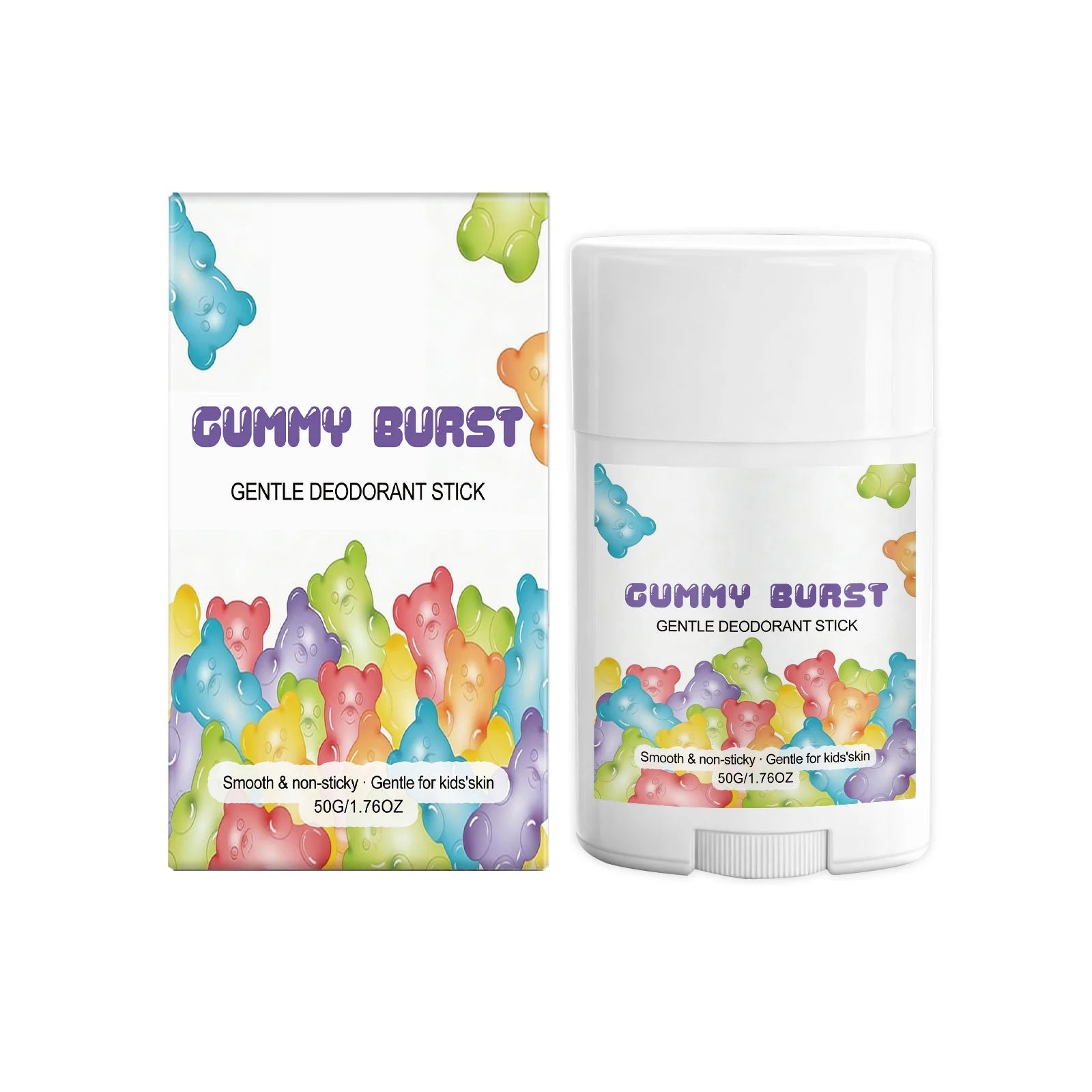 Body Odor Remover Antiperspirant Stick for Kids Sweat Odor Inhibiting Armpit Refreshing Lasting Fragrance Body Deodorant Stick