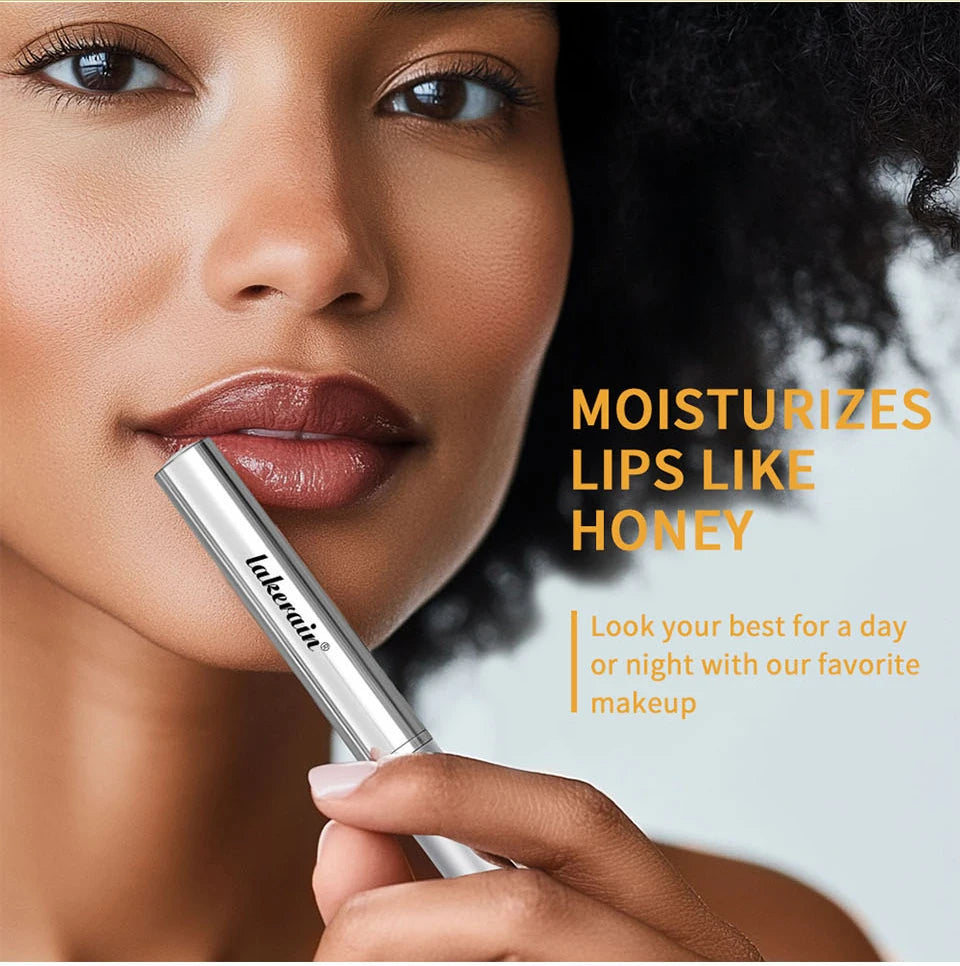 Lakerain Colorless Nearly Lip Balm Lipstick Long Lasting Hygienic Moisturizing Lips Plumper Nourish Makeup Lip Care Cosmetics