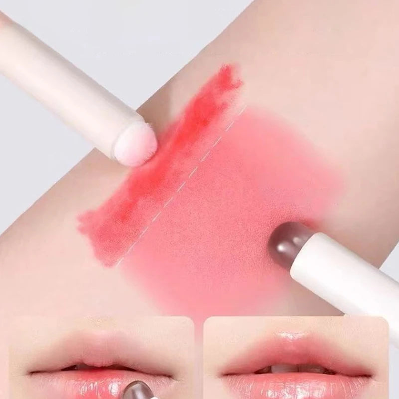 Silicone Round Head Soft Lip Brush Pro Lipstick Application Smudge Brush Girls Women Cosmetic Tools Make Up Brushes