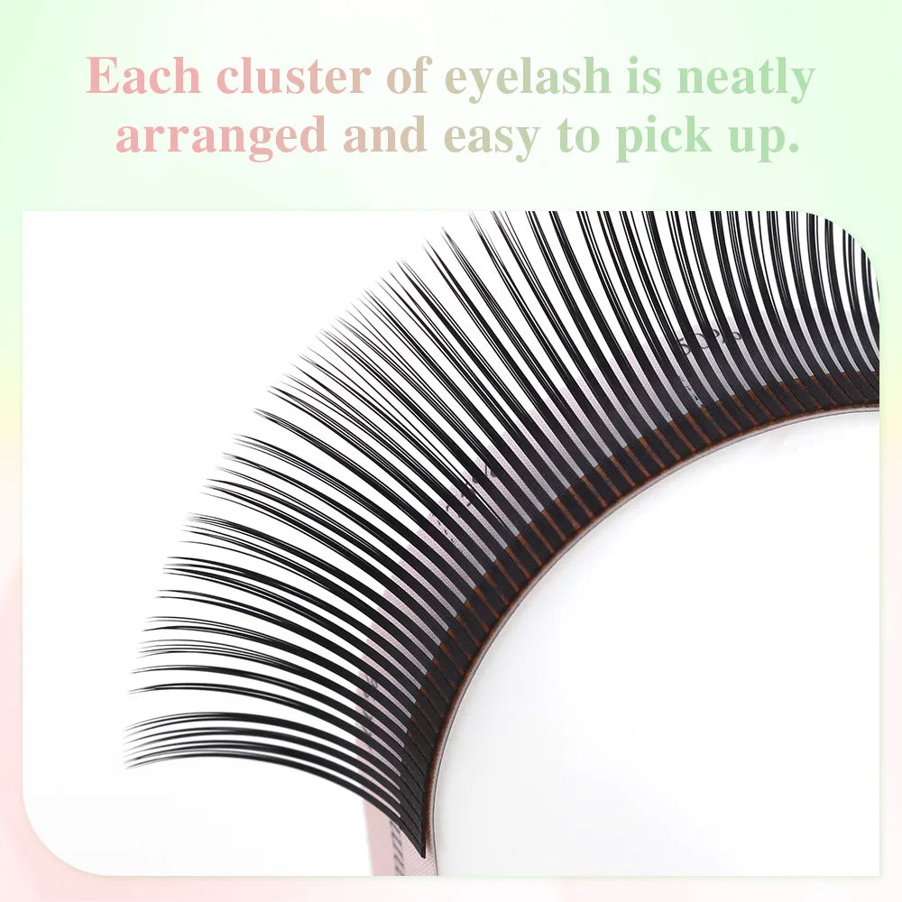 NAGARAKU 5D Flower Volume Spike Eyelashes Soft Natural Russia Style Anime Flora Mascara Effect