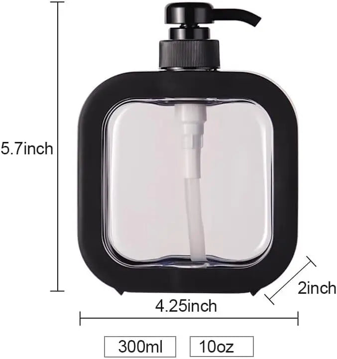 1 PC 300ml/500ml Bathroom Soap Dispenser Refillable Lotion Shampoo Shower Gel Holder Portable Travel Dispenser Empty Bath Pump
