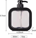 1 PC 300ml/500ml Bathroom Soap Dispenser Refillable Lotion Shampoo Shower Gel Holder Portable Travel Dispenser Empty Bath Pump