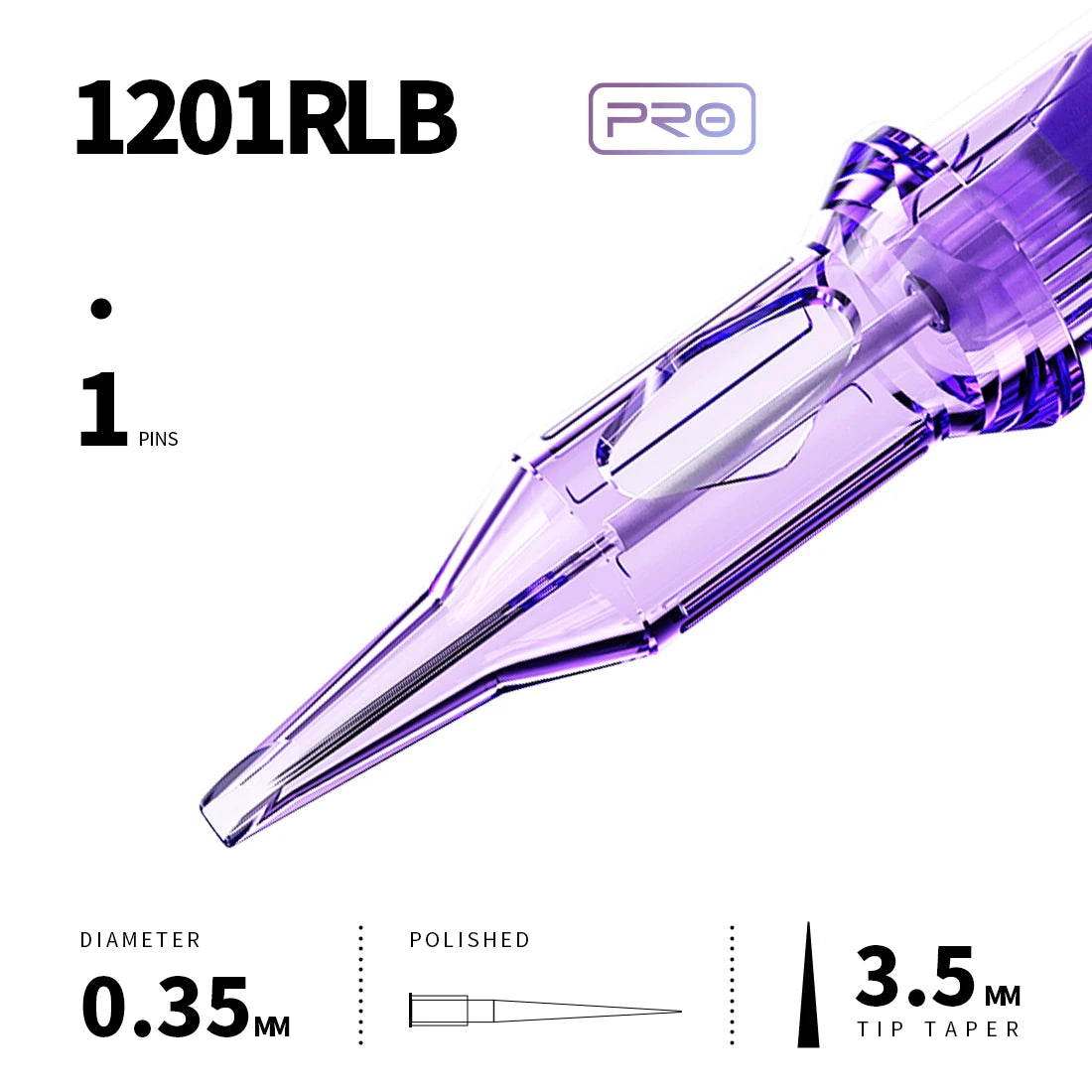 Mast Pro Tattoo Cartridge Needles PMU 1RL 3RL Precision for Tattoo Permanent Makeup Micropigmentation Eyelinver Lips Eyebrows