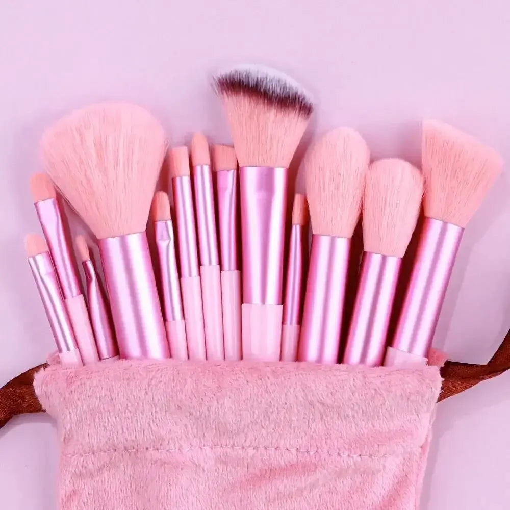 Professional Makeup Brush Set - Soft Fluffy Kabuki & Blending Brushes for Foundation, Powder, Eyeshadow | Beauty Tools Kit