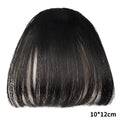 Synthetic Air Bangs Hair Clip-In Extension Heat Resistant Invisible Hairpiece Women Natural Black Bangs Hair Clip Hair Extension