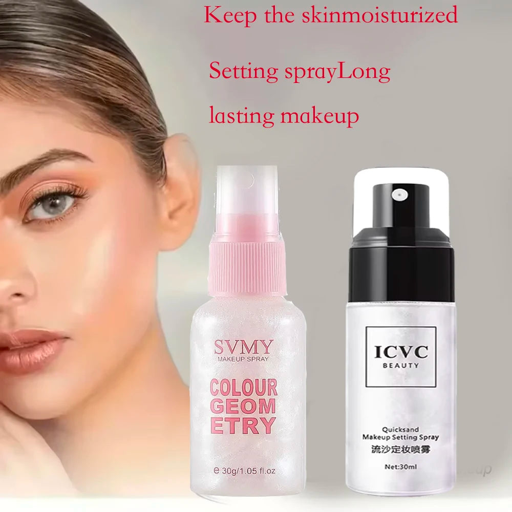 30ml Makeup Fixer Spray Waterproof Sweatproof Long Lasting Oil Control Hydrating Makeup Fixing Setting Spray Cosmetics New