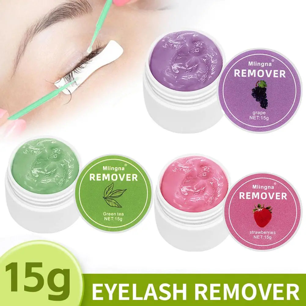 Eyelash Glue Remover CreamTransparent Professional Quick Unload Adhesive Zero Stimulation Remover Cream Makeup Tools
