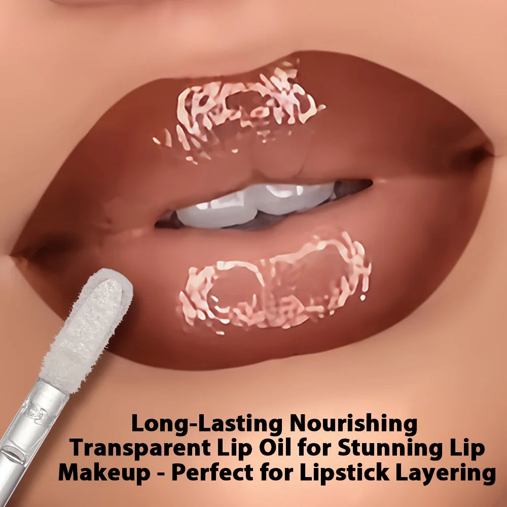 Silky lipstick and nourishing lip oil set, matte matte pointed lipstick, dual-purpose, Christmas gift choice.