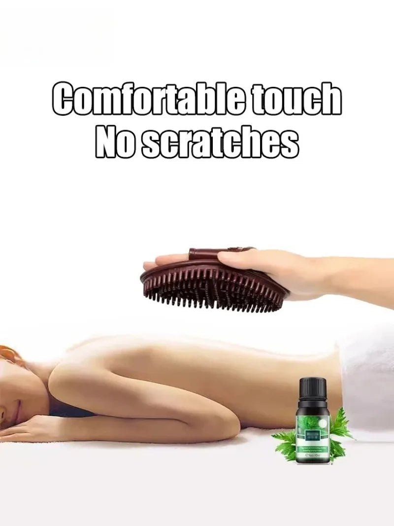 Universal Silicone Meridian Slimming Brush Leg Massage Tool Five Elements Dredging Body Beauty Health Care Scraping Equipment