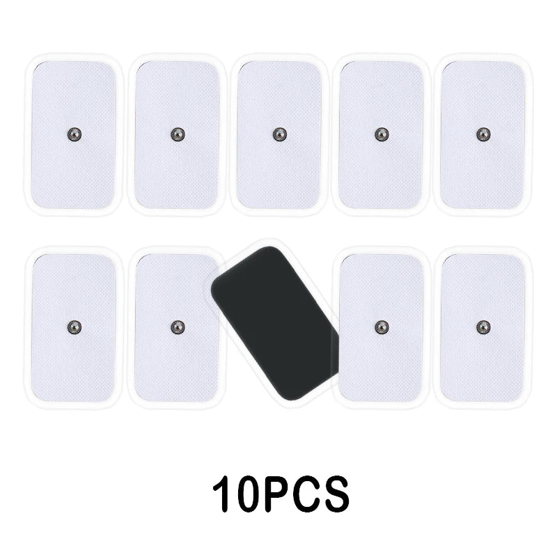 10/20PCS Electrode Pads Gel For Tens Acupuncture Massage Machine Slimming Pulse Ems Muscle Stimulator Massager Sticker