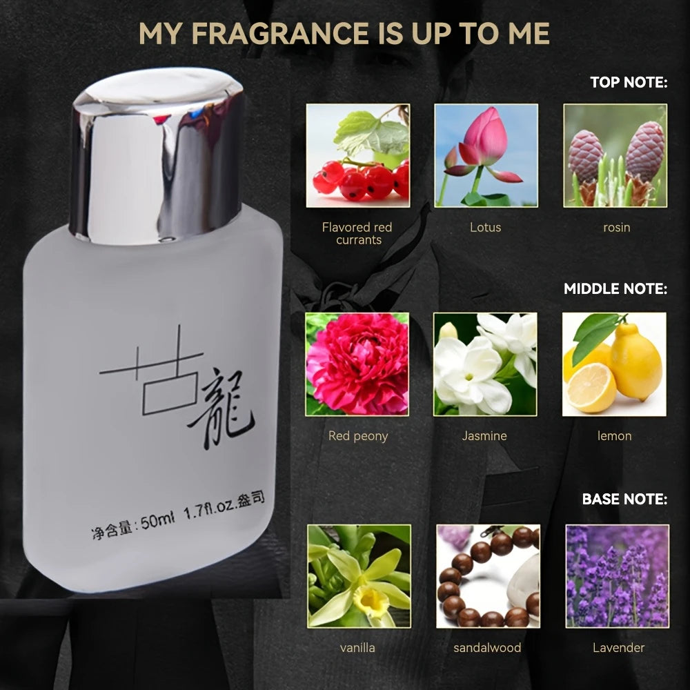 Royal & Black Dragon Cologne for Men 50ml Luxury Long Lasting Fragrance Classic Oriental Scent Strong and Elegant Eau De Cologne