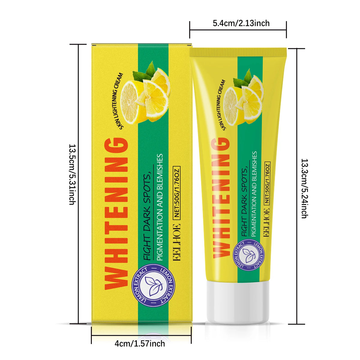 Lemon Brightening Body Lotion Gently Moisturizes Dry Skin Even Skin Tone Whitening Nourishing Lightening Body Cream