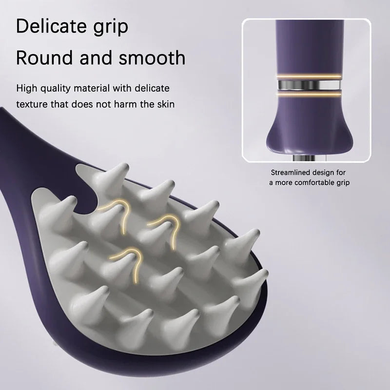 Tickle Scratch Itchy Scratch Portable Scratcher Telescopic Scalable Scratch Back Scratch Tool Portable Point Massage Stick