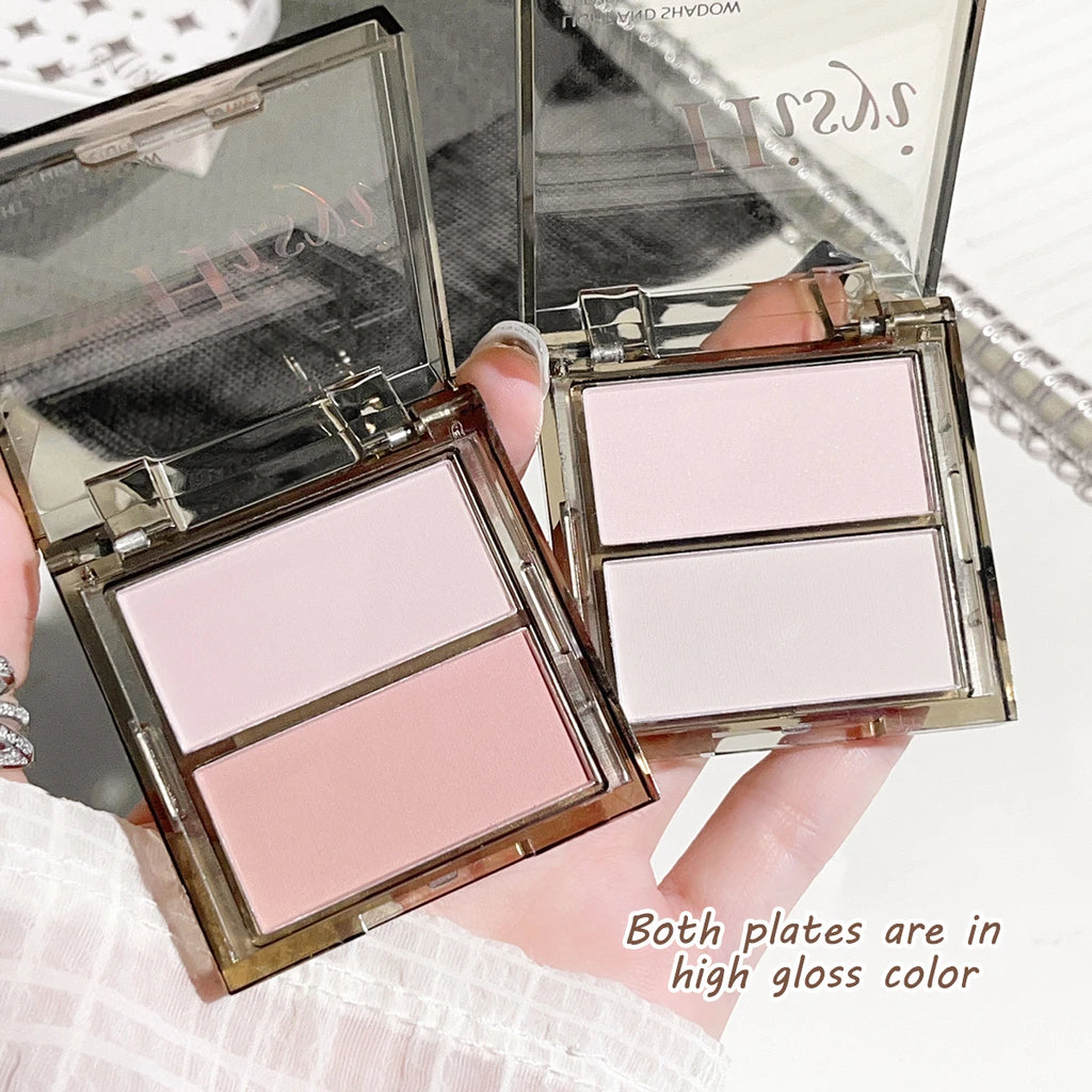 Repair plate High-light repair plate Integrated plate Matte pearl light brightening natural three-dimensional shadow plate