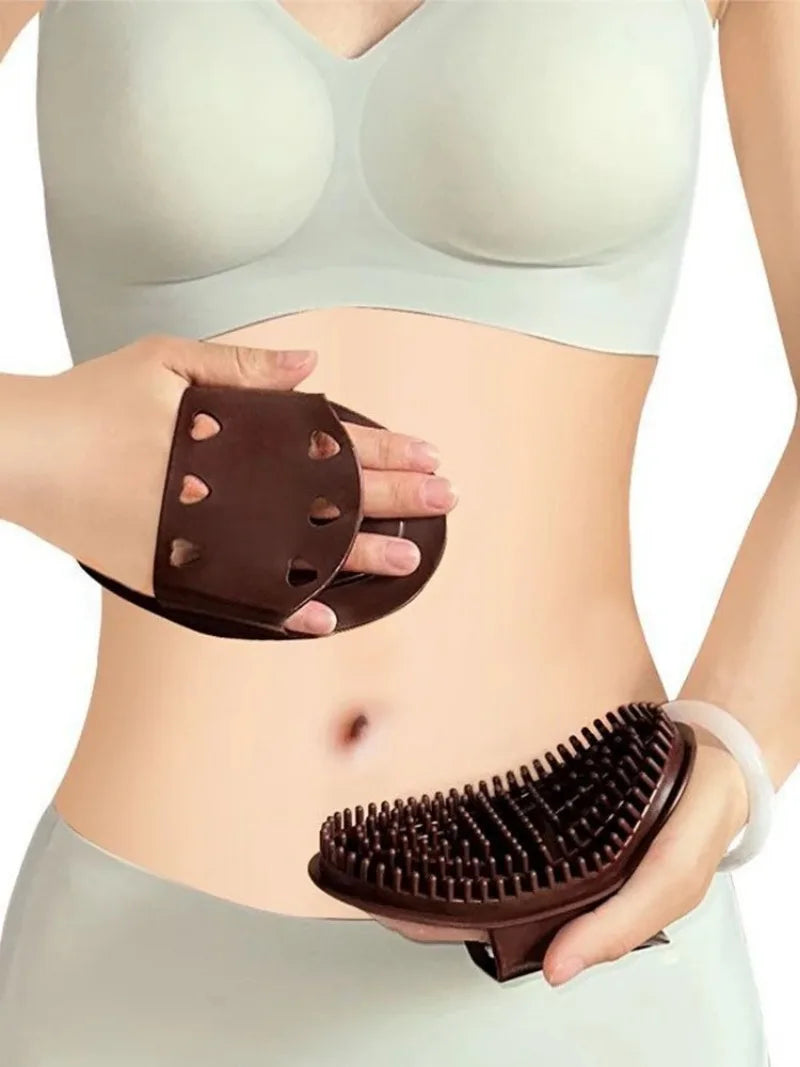 Universal Silicone Meridian Slimming Brush Leg Massage Tool Five Elements Dredging Body Beauty Health Care Scraping Equipment