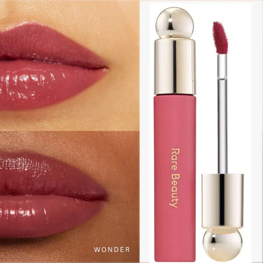 Rare Beauty New Smooth Liquid Lip Gloss Hydrating Moisturizing Lasting Natural Bright Lightweight Nutrient Repair Tinted Lip Oil