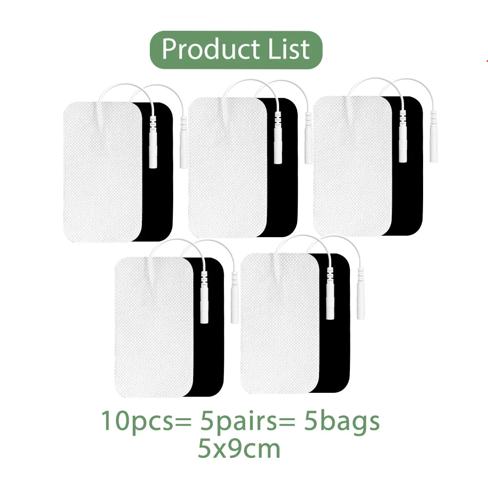 10/20/50Pcs Tens Electrode Pads Gel Self-adhesive Patches For Acupuncture Massager Slimming Pulse EMS Muscle Stimulator Sticker