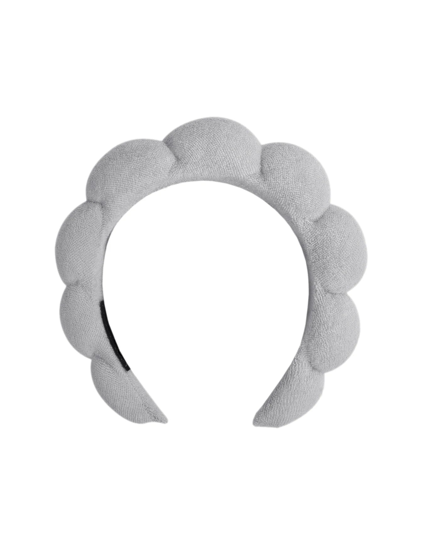 1/3Pcs Fashion Microfiber Washing Wristbands Scrunchies Puffy Headband Spa Bubble Headband for Washing Face Makeup Shower Skincare