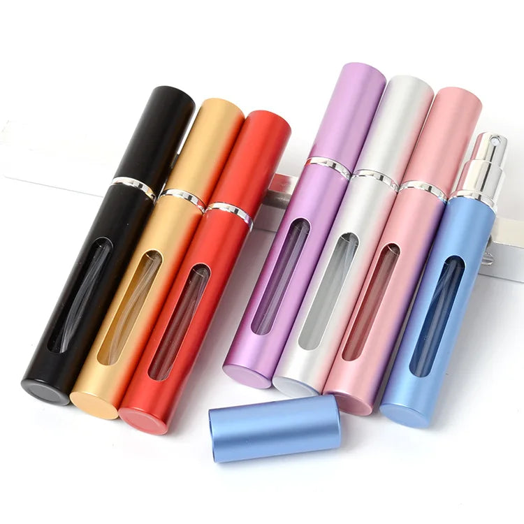 Refillable Perfume Bottle Travel Size Portable Ultra Fine Spray Bottle Atomizer Empty Refillable Bottle 5ml