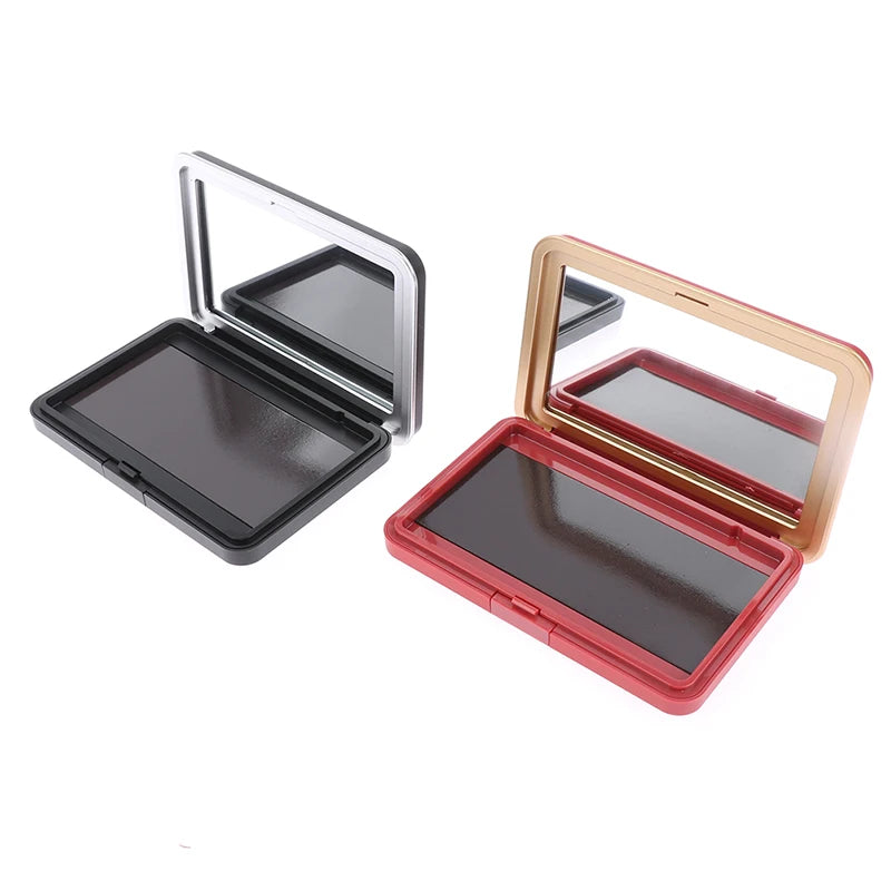 1pcs Matte Empty Magnetic Cosmetics Palette Eyeshadow Blusher DIY Makeup Box Glitter Makeup Dispensing Box